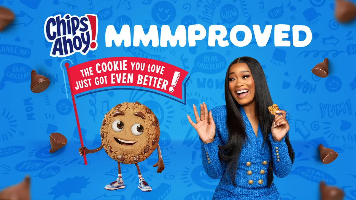 Keke Palmer in a Chips Ahoy campaign