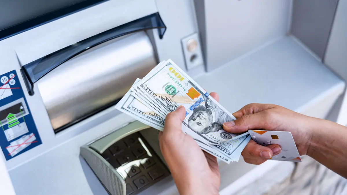 Fiserv cash management bank desposits