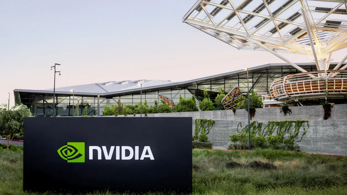 Nvidia Voyager corporate office in Santa Clara, California.