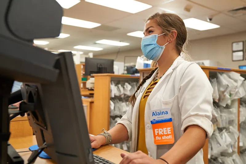 Worker at Kroger