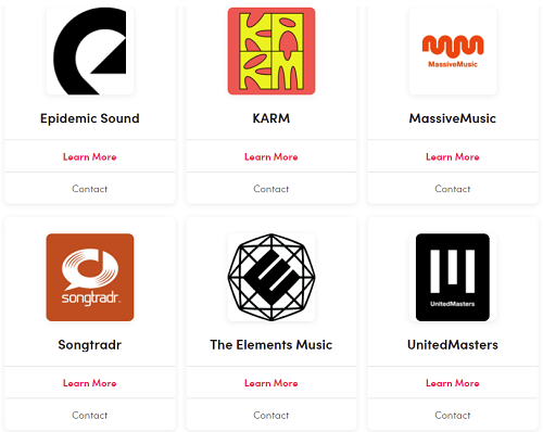 TikTok marketing partners