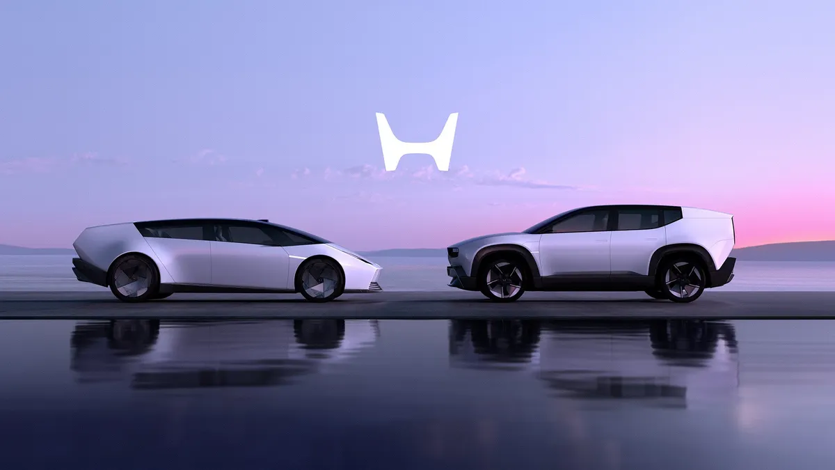 Honda 0 Series Saloon and SUV prototypes