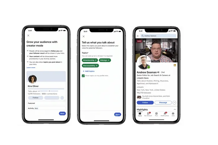 LinkedIn Creator Mode