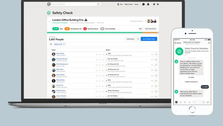 Workplace brings safety alert system from social site to the enterprise ...