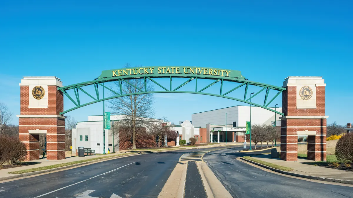 Kentucky State University gate