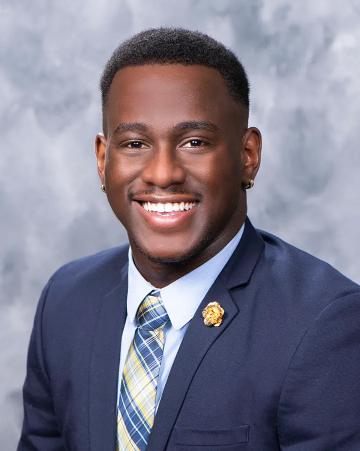 Headshot of Phelan Simpkins, in-house counsel at State Farm