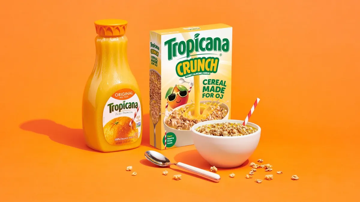 Tropicana Crunch cereal