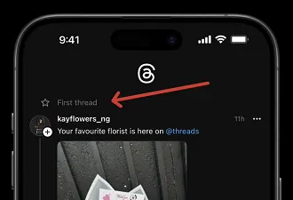Threads notification