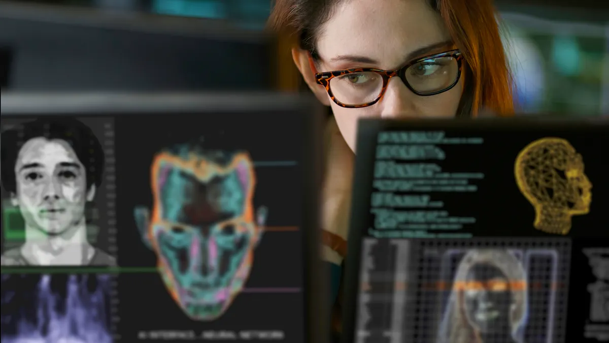 AI avatar interface.
