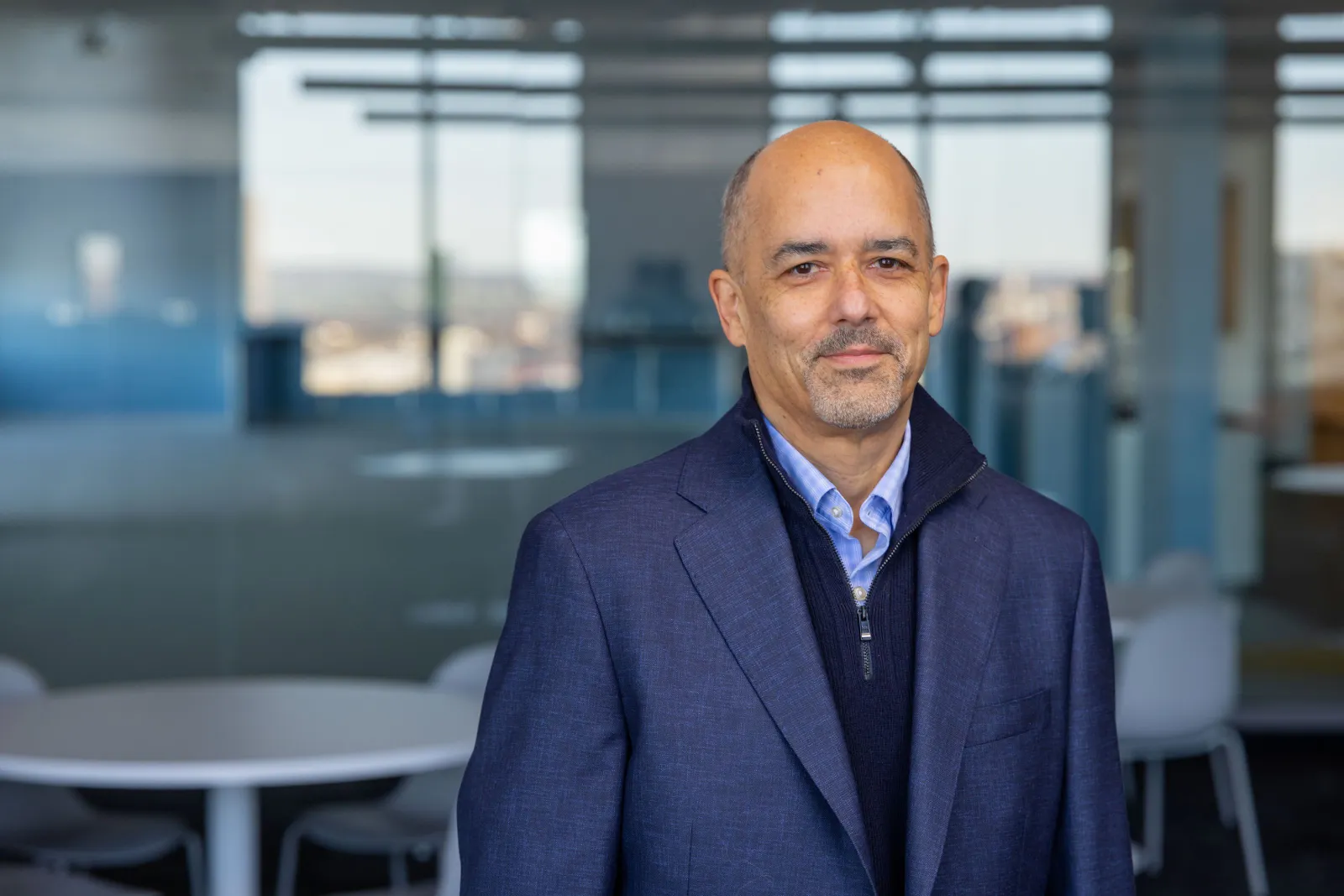 A headshot of Ken Rhodes, head of neuroscience research at Bristol Myers Squibb