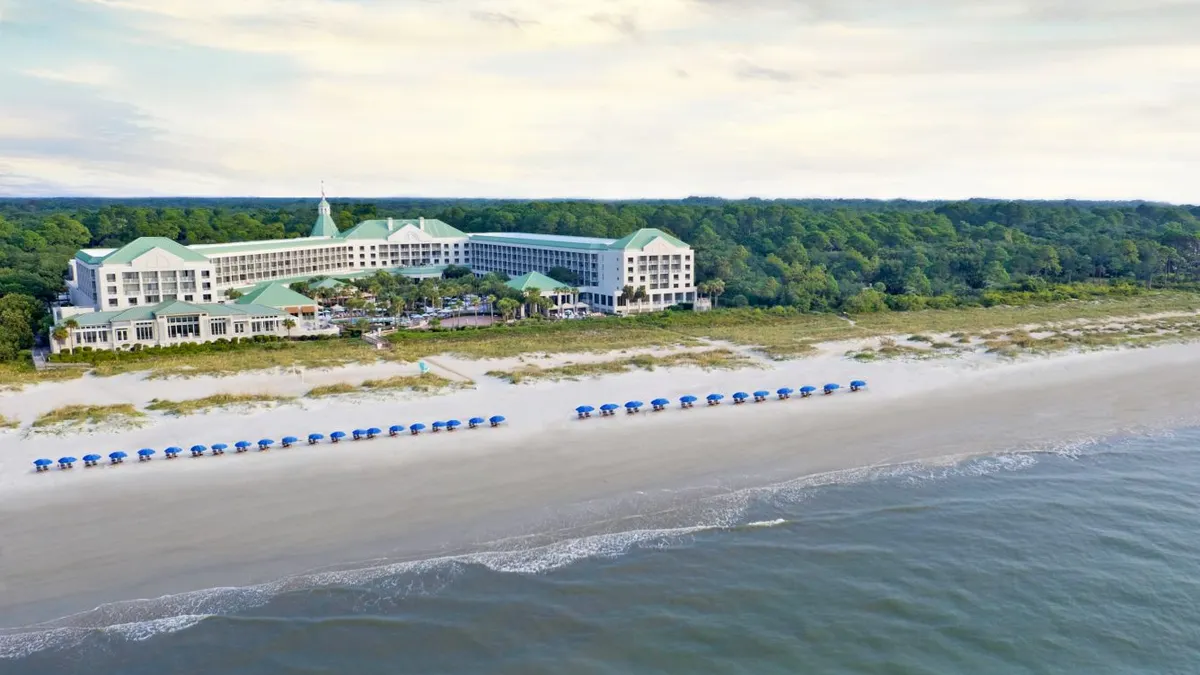 An aerial view of The Westin Hilton Head Island Resort & Spa.