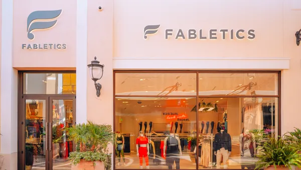 A Fabletics storefront