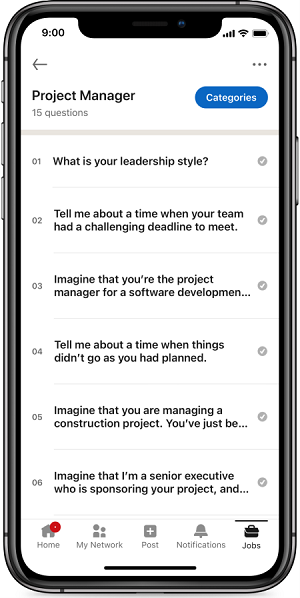 LinkedIn interview preparation