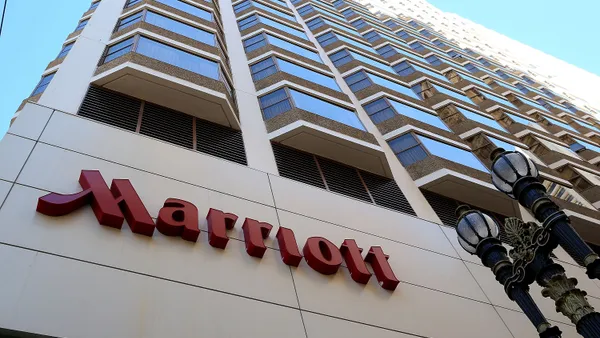 Building Exterior with Marriott sign