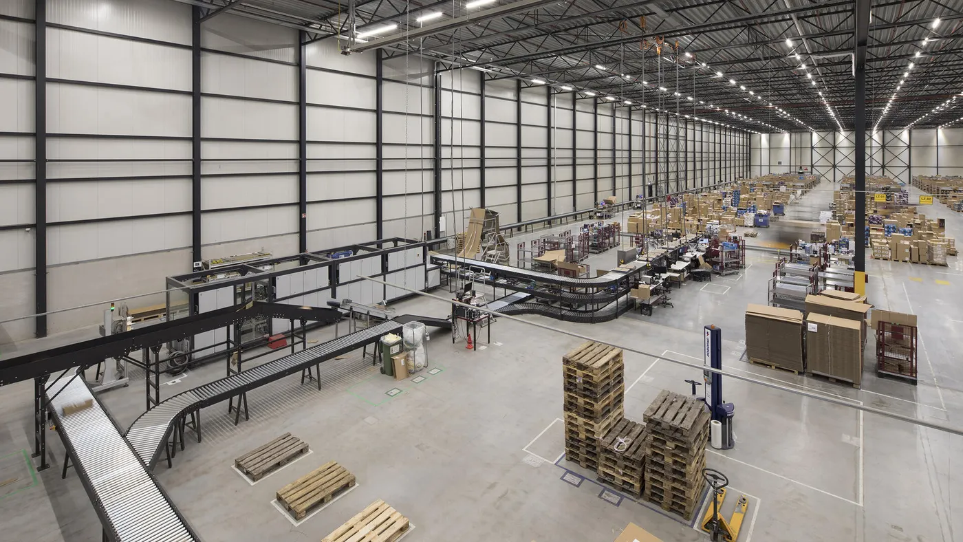 A CEVA Logistics warehouse.