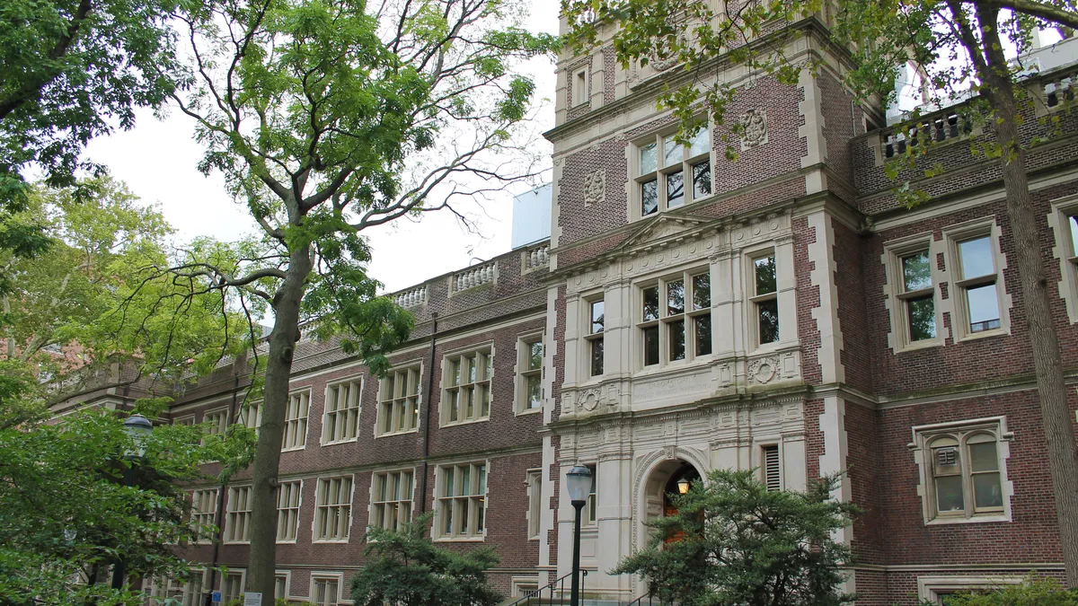 Morgan Hall at the University of Pennsylvania.