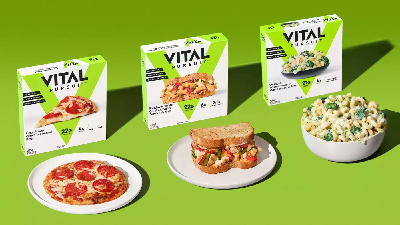 Products launched by Nestle under its Vital Pursuit brand that targets consumers taking GLP-1 medications and other individuals focusing on weight management.