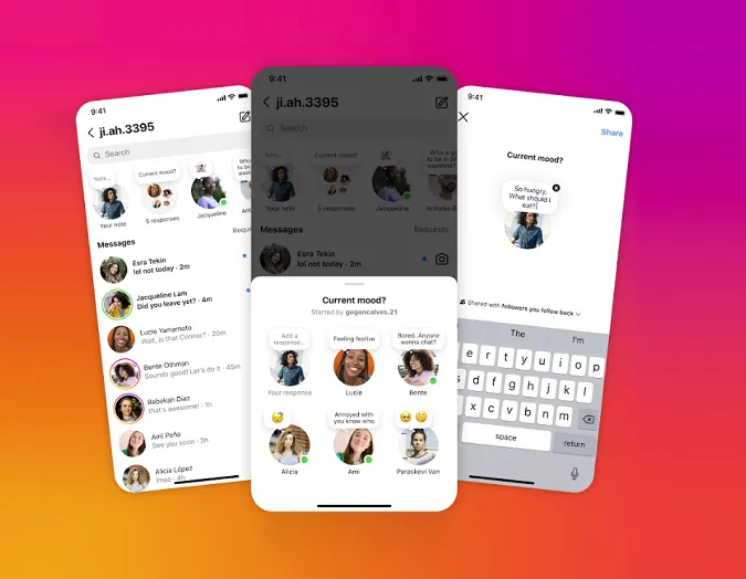 Instagram Notes prompts