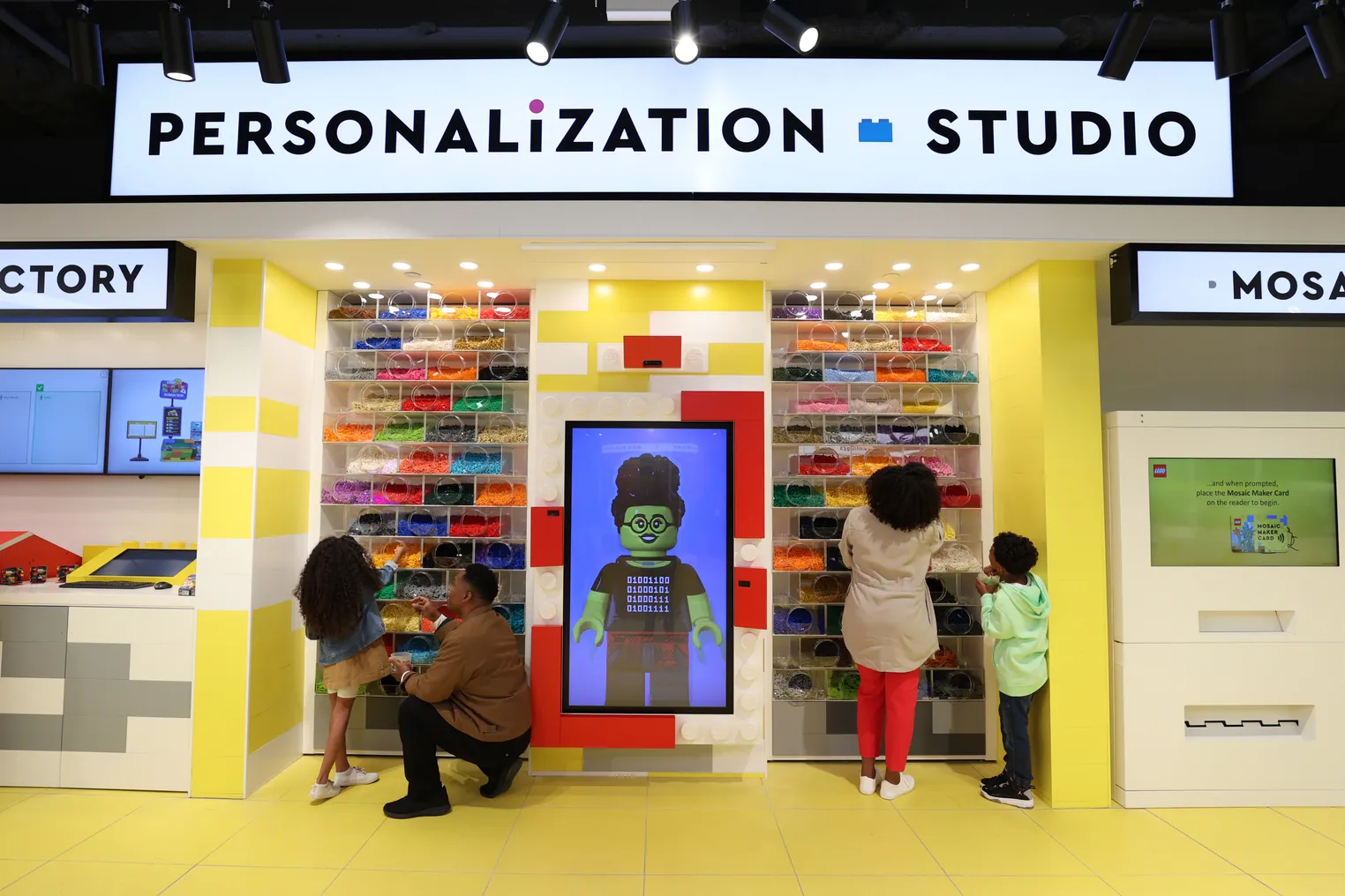 Lego's personalization studio