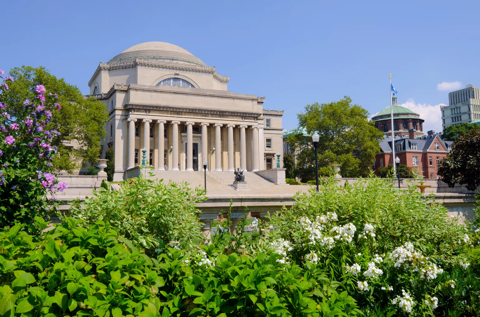 Low Memorial Library at Columbia University in New York City.