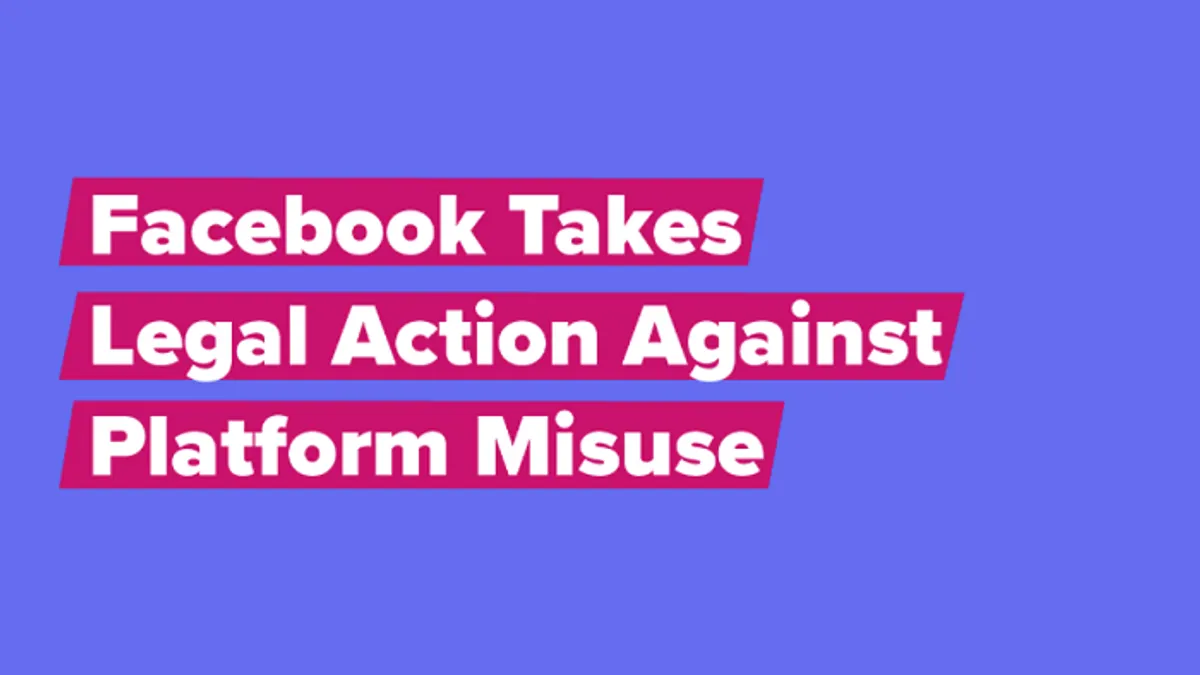 Facebook legal action