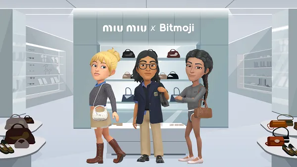 Snapchat Introduces Designer Bags for Bitmoji: Customize with Prada and Miu Miu