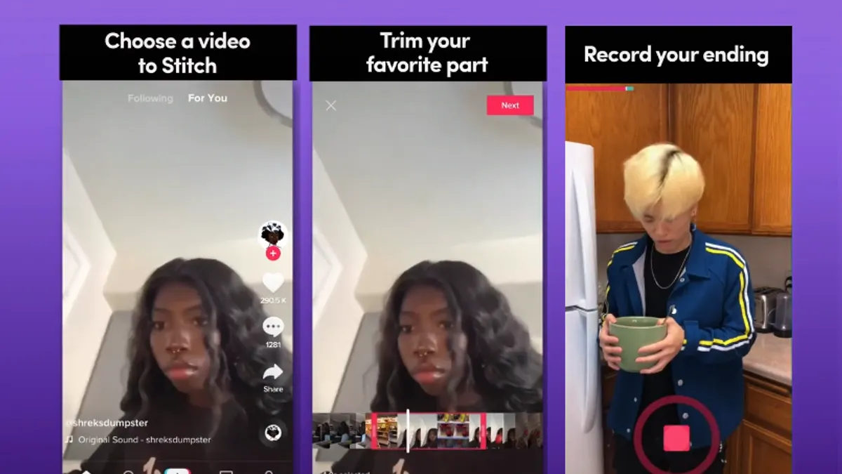 TikTok Stitch
