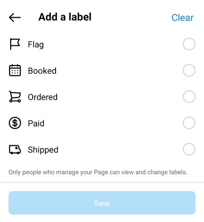 Instagram DM tags