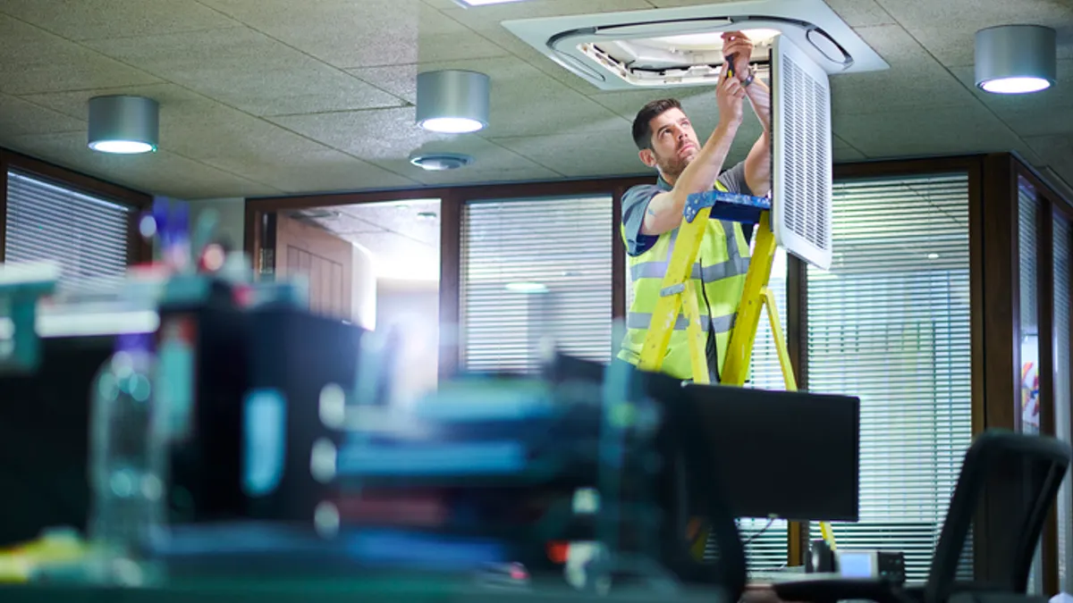 HVAC upgrade, building sustainability, LEED