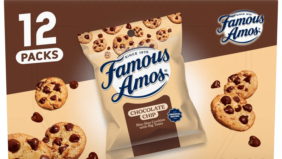 Ferrero's Famous Amos cookie brand.