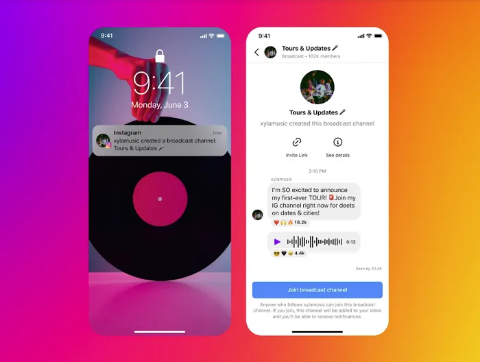 Instagram Channels