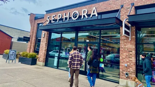A Sephora store.