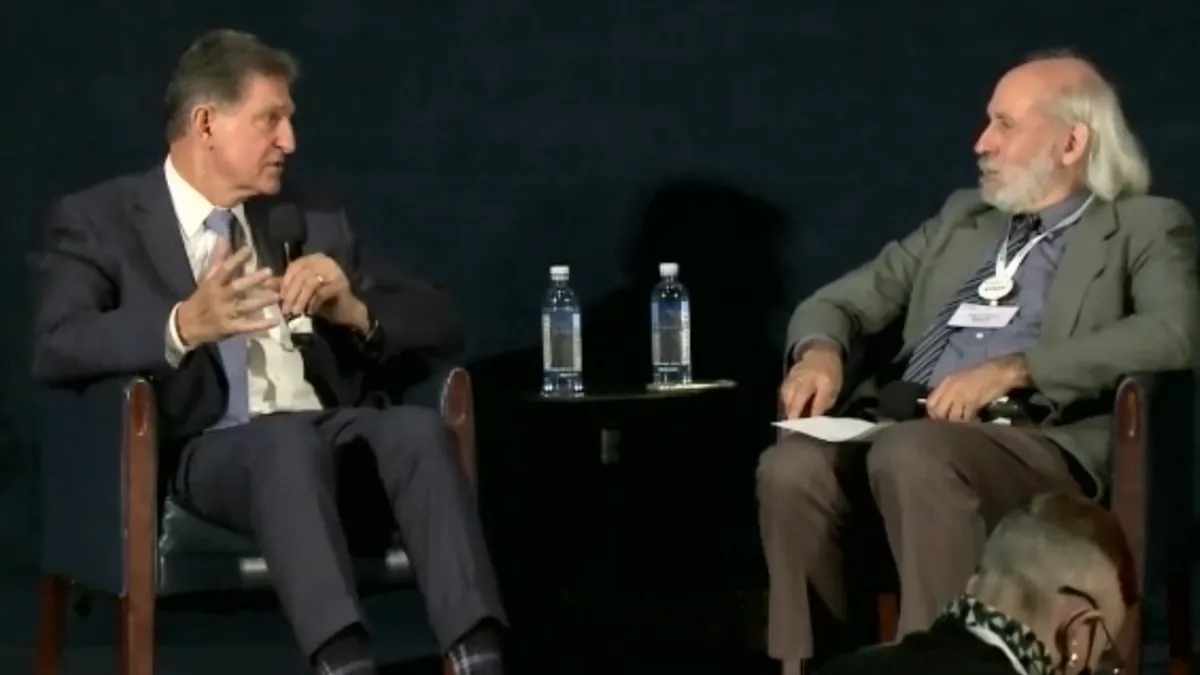 Steve Nadel, executive director of the American Council for an Energy Efficient Economy, interviews Sen. Joe Manchin from West Virginia.