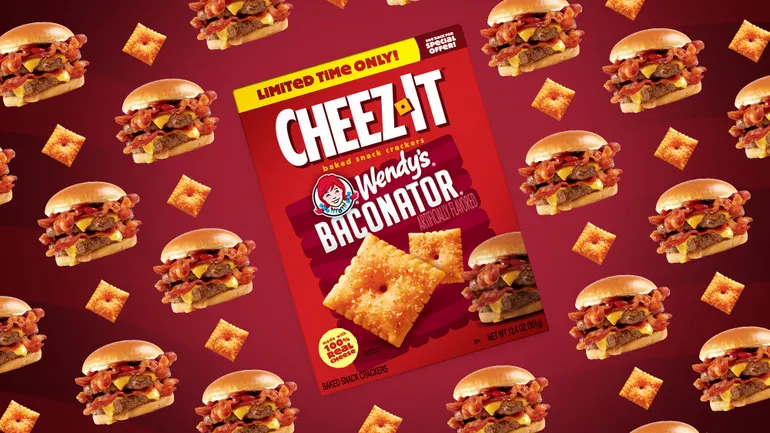 Leftovers: Cheez-It links with Wendy’s on Baconator cracker | Blue Moon debuts a craft beer lip balm