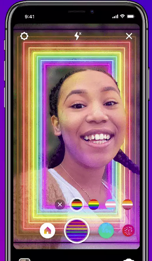Instagram Pride month