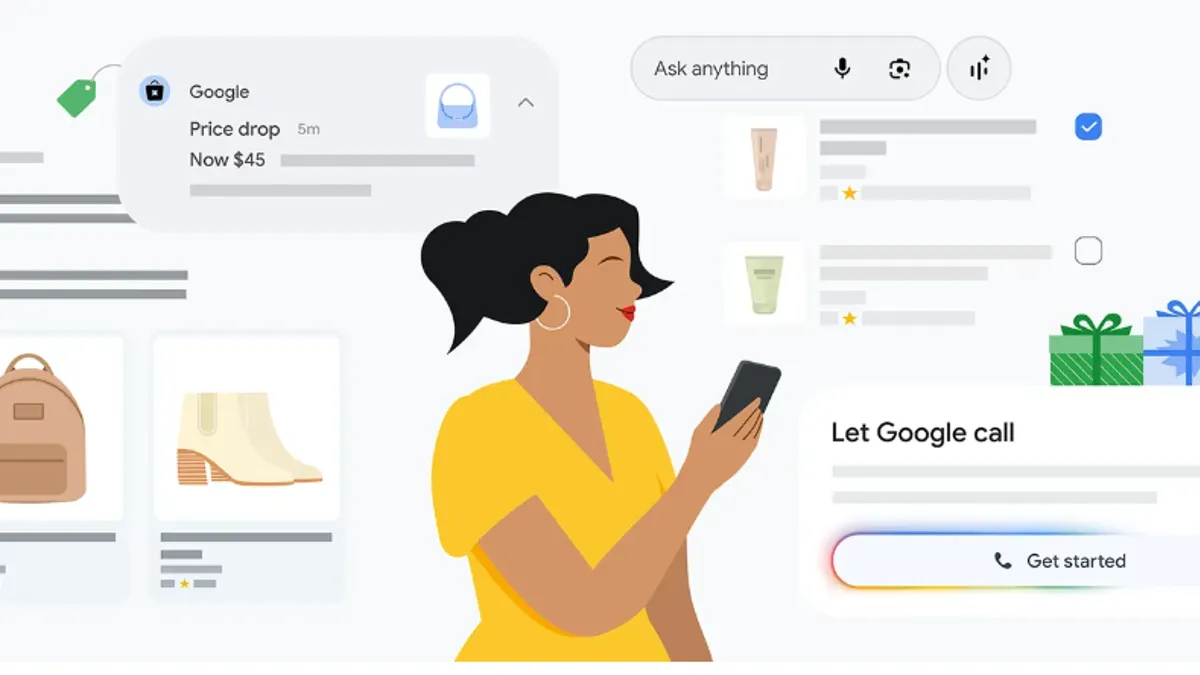Google debuts agentic AI, conversational shopping features.