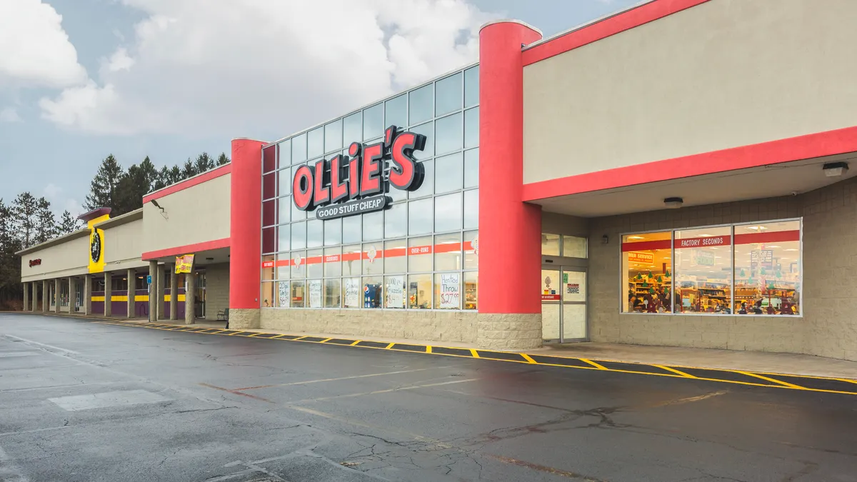 Exterior of an Ollie's Bargain Outlet