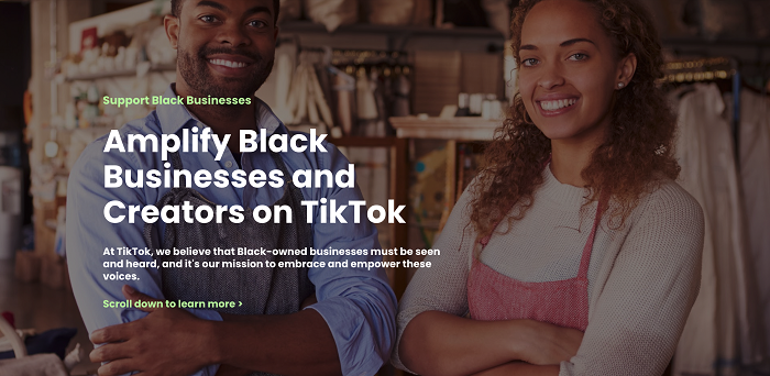 TikTok Black Business Hub
