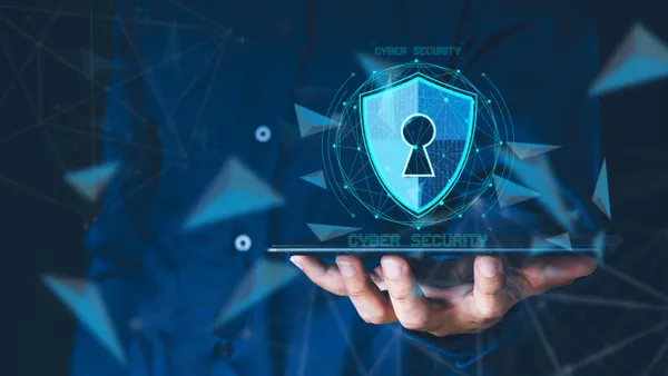 cybersecurity stock photo