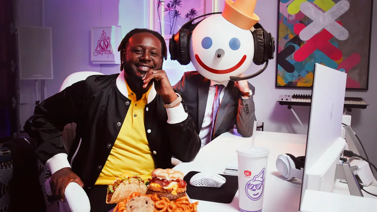 T-Pain and Jack Box for Jack in the Box campaign