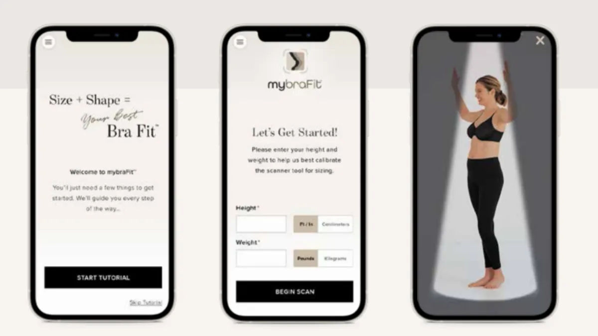 Wacoal introduces digital fit tool app for bras.