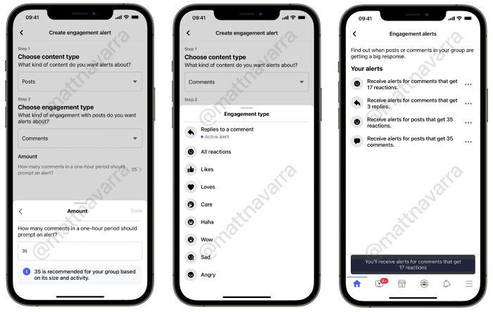 Facebook Group Admin Alerts