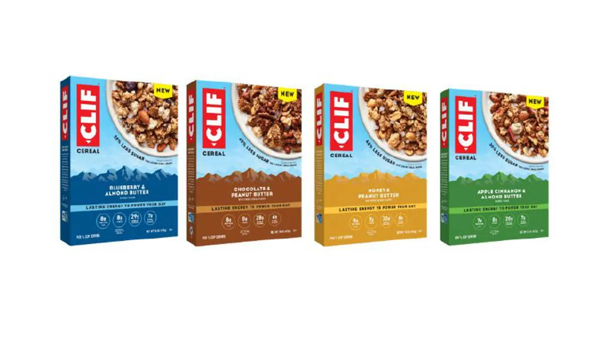 Clif Bar cereal
