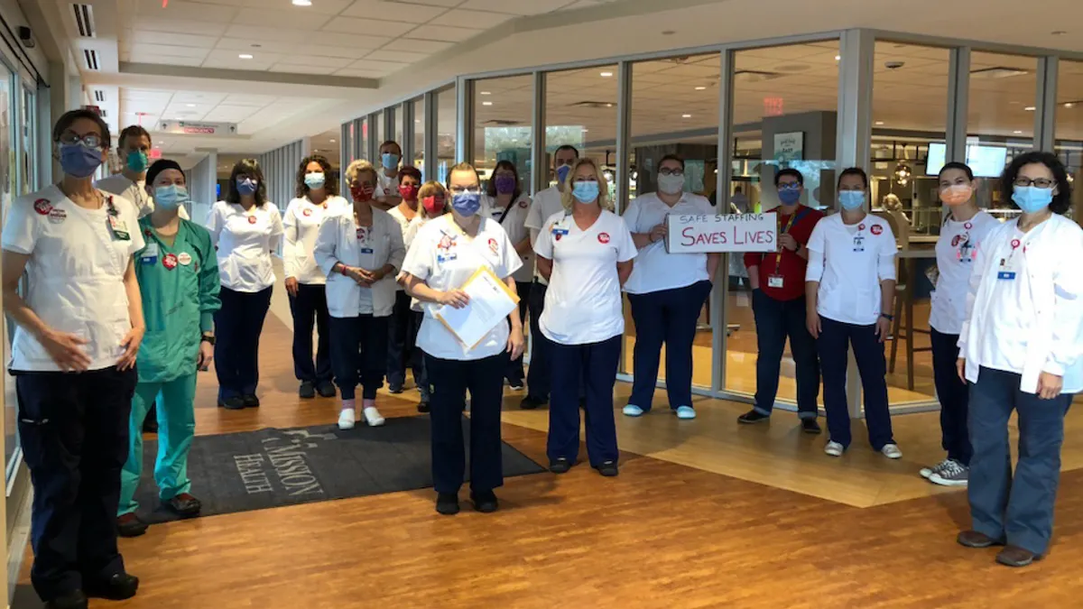 HCA nurses in Asheville, North Carolina, vote to unionize with National Nurses United