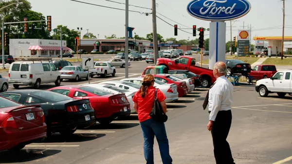 Car dealership in Downers Grove, Illinois.
