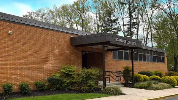 Facade of Mt Holly Township School District's Board of Education