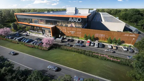 Rendering of an AVAIO Digital data center in Little Rock, Arkansas