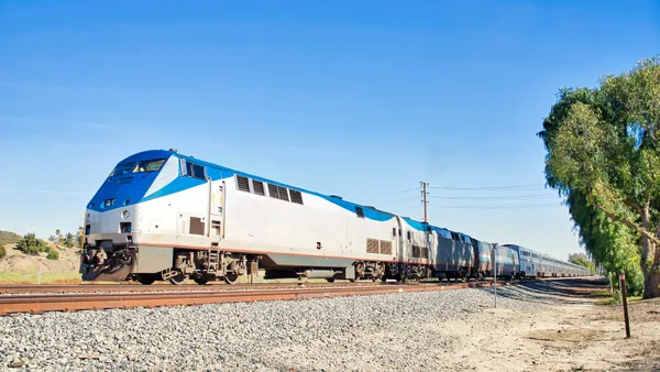 Amtrak Coast Starlight Train