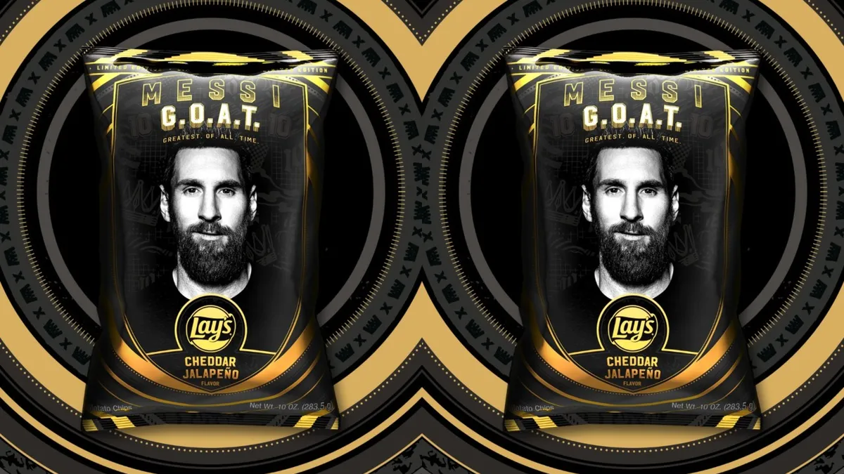 Limited Edition MESSI G.O.A.T Lays BARBECUE shops