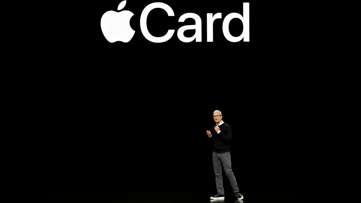 Apple JPMorgan credit card consumer lending Goldman Sachs